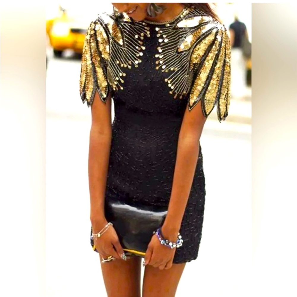 VINTAGE!  “Stenay” evening/mini dress